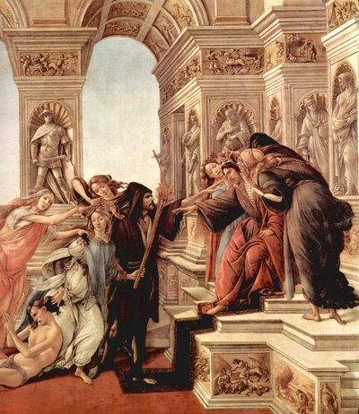 The Calumny by Sandro Botticelli